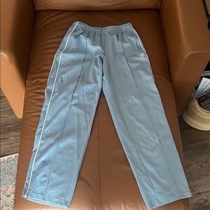 Oversized Light Blue Athletic Pants